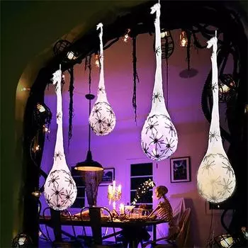 Хэллоуин Подвесные светящиеся игрушки Украшения для потолка на открытом воздухе Спальня Потолочные украшения Праздничные вечеринки Настенные украшения One Size