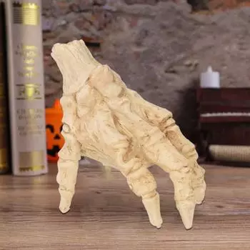 Хэллоуин ползающие руки украшения реалистичные светящиеся руки зомби работающие от батареек автоматические движущиеся