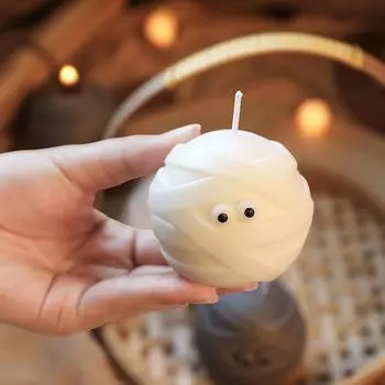 Хэллоуин Пострадавший Мужчина Ароматерапия Свеча Праздничный Подарок Аромат Укладка Воск Сувенир