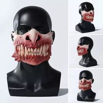 Хэллоуин Праздник Забавный Супермягкий Косплей Маска Для Взрослых Игрушка Злая Маска Костюм Партии