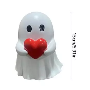 Хэллоуин Призрак Собака Ужас Украшения, 2025 Ходячая Собака Призрак Статуэтка, Милая Смола Хэллоуин Фигурка Домашний Настольный Декор style A