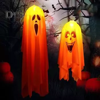 Хэллоуин призрак украшения открытый светящийся призрак украшение жуткий дом с привидениями призрак реквизит Хэллоуин двор декор D