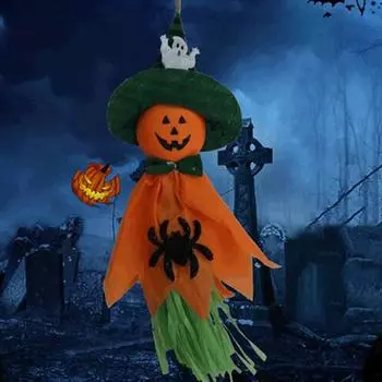 Хэллоуин Призрак Висячие Украшения Ужасы Крытый Открытый Призрак Дети Забавные Украшения Для Вечеринки Поставки оранжевый