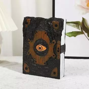Хэллоуин Проклятие Дьявольский глаз Книга ужасов Атмосфера Украшения для дома Изделия из смолы Реалистичные маленькие украшения Жуткий реквизит Подарки One Size