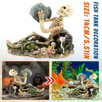 Хэллоуин Скелет Настольное Украшение, Праздничные Подарки Для Друзей One Size