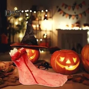 Хэллоуин сломанный палец реквизит набор реалистичные поддельные кровь отрубленные пальцы отрубленные руки ноги украшения для костюмированной вечеринки ужасов Sets