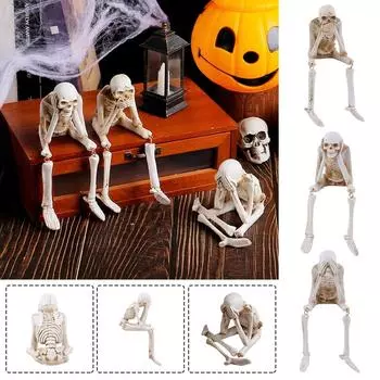 Хэллоуин смоляные ножки подвесные черепа украшения One Size