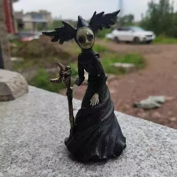 Хэллоуин Статуя Ведьмы Хэллоуин Украшение Хоррор Реквизит Горячая Распродажа