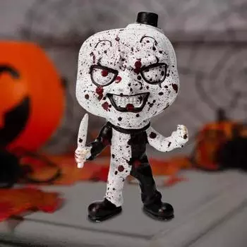 Хэллоуин страшный клоун фигурка персонажа фильма ужасов смоляная статуя скульптура домашний офис книжная полка настольное украшение орнамент B