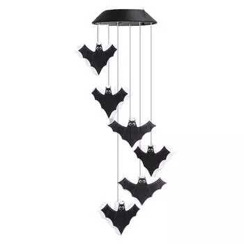 Хэллоуин свет колокольчики с тыквенным колокольчиком водонепроницаемый скелет череп колокольчики светодиодный светильник для сада патио двор крыльцо вечеринка декор F