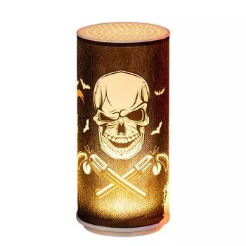 Хэллоуин Светодиодная свеча Страшное украшение Ночник Реквизит для вечеринки One Size