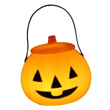Хэллоуин светодиодные тыквенные огни жуткий световой фонарь для помещений Style B