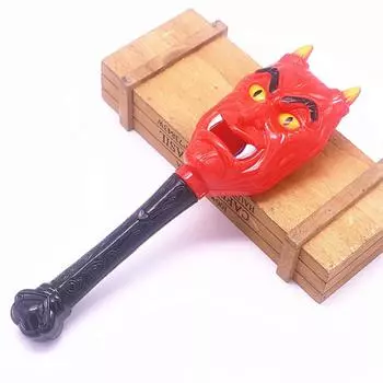 Хэллоуин Светящаяся Голова Тыквы Палочка Ведьмы Ужасы Красочный One Size