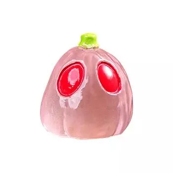 Хэллоуин Светящаяся Статуэтка, Смоляные Украшения, Милая Миниатюра, Светящиеся Маленькие Украшения One Size розовый