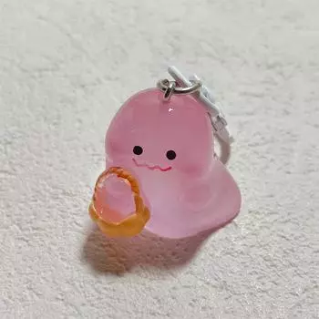 Хэллоуин светящийся брелок мультфильм жуткий призрак брелок кулон креативный рюкзак украшения аксессуары пара подарки