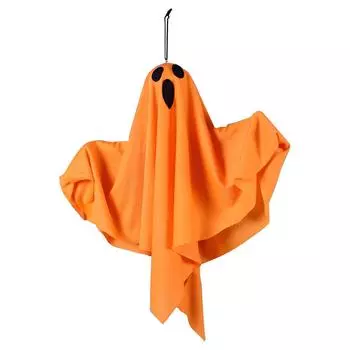 Хэллоуин светящийся светодиодный призрак подвесной призрак комната побег реквизит сцены (оранжевый)
