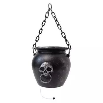 Хэллоуин Светящийся Звуковой Водный Цилиндрический Подвесной Горн, Украшения на Хэллоуин, Украшения на Хэллоуин- One Size чёрный