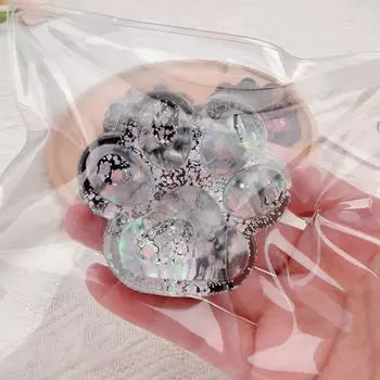 Хэллоуин Темное звездное небо серии Кошачий коготь мягкая игрушка-фиджет милая кошачья лапка силиконовая игрушка с медленным отскоком щипковая декомпрессионная игрушка