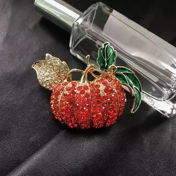 Хэллоуин Тыква Алмазная Брошь Фестивальное Украшение Эмалевые Значки Продвинутые Креативные Подарки для Украшения Вечеринки Поделки