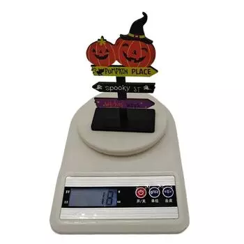 Хэллоуин тыква призрак деревянный стол украшение ремесло атмосфера Хэллоуин реквизит Хэллоуин вечеринка товары для детей подарок A