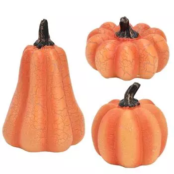 Хэллоуин тыква светодиодный светильник на батарейках 3D тыква лампа ночник для украшения фестиваля B Type Medium Pumpkin