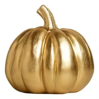 Хэллоуин Тыква Украшение Тонкая работа Расписанная вручную Тыква Художественное изделие Осенний Сезонный Домашний Декор A