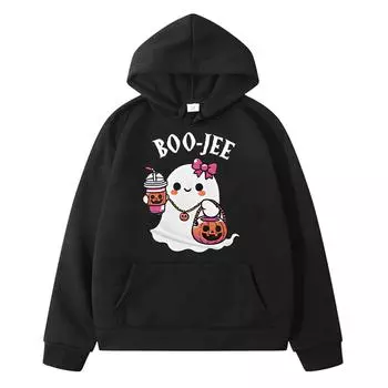 Хэллоуин тыква ведьма эльф осень толстовки флисовая толстовка аниме толстовка куртка мальчики свитер y2k sudadera детская одежда девочки 100