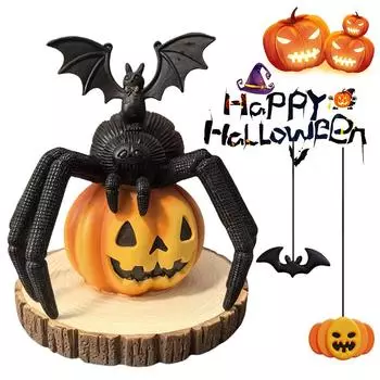 Хэллоуин тыквы-пауки украшения смоляные тыквы стол декор Хэллоуин деко