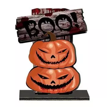 Хэллоуин Украшение 2D Акриловый Скелет Декорация для Дома Офиса Кафе Студии Страшная Скульптура Скелета Ужасов Реквизит для Вечеринки Настольное Украшение Подарки C