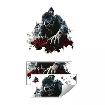Хэллоуин Ужасы Призраки Спальня Гостиная Украшение дома Наклейки на стену Наклейки Самоклеящиеся One Size