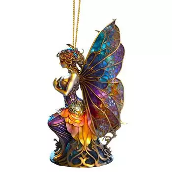 Хэллоуин Ведьма Подвесной Автомобиль Зеркало Заднего Вида Ведьма Подвесной Украшение Фестиваль Поставки Креативный Аксессуар Для Уличного Садового Растения