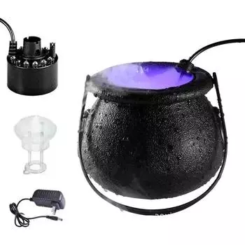 Хэллоуин Ведьмы Котел с меняющими цвет 12 светодиодами для Хэллоуина Домашний Уличный Крытый Двор Вечеринка