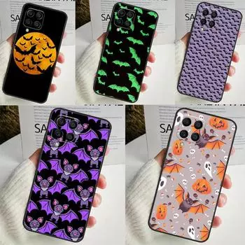 Хэллоуин вампир летучие мыши для Samsung Galaxy M12 M32 M52 M14 M34 M54 M21 M51 M31 M30s M20 M15 M55 M13 M33 M53 чехол Samsung M23