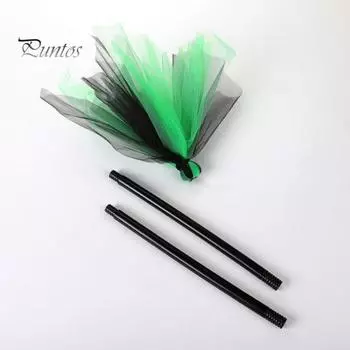 Хэллоуин ведьмы метла волшебник косплей аксессуар реквизит для вечеринки на Хэллоуин реалистичная пластиковая метла украшение для сценического представления оранжевый