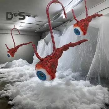 Хэллоуин вырванный глаз украшение страшные поддельные глазные шарики с крючком готический домашний декор для вечеринки на Хэллоуин A