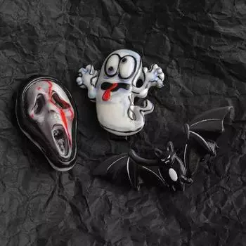 Хэллоуин забавная готическая винтажная призрачная летучая мышь темная заколка для волос фестиваль вечеринка для женщин девочек забавная заколка для волос аксессуары для волос подарки