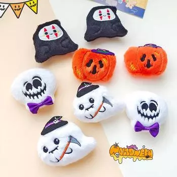 Хэллоуин забавные куклы одежда своими руками значки значки монстр плюшевые аксессуары тыква монстр привидение череп брошь лацкан декоративная Human skeleton 1