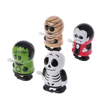 Хэллоуин Заводной Прыгающий Призрак Игрушка Механик Образовательная Игра Розыгрыш Украшения