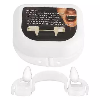 Хэллоуин Зубы Выдвижные Силиконовые Зубы Клыки Зубные Протезы Косплей Реквизит pink