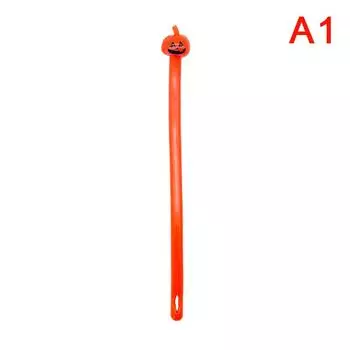 Хэллоуинская лапша, эластичные нити, игрушки-фиджет, тыква, антистрессовый браслет для детей и взрослых, подарки на вечеринку в честь Хэллоуина