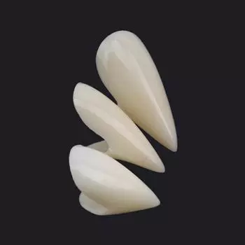 Хэллоуинская вечеринка Зубы вампира Косплей Реквизит Украшения Зуб вампира Ужасы Вставные зубы Зубные протезы Зомби Призрак Дьявол Клыки