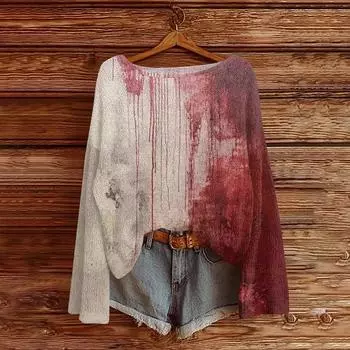 Хэллоуинские толстовки для детей, мальчиков и девочек, вязаный свитер, милая футболка, осенний пуловер с круглым вырезом 120