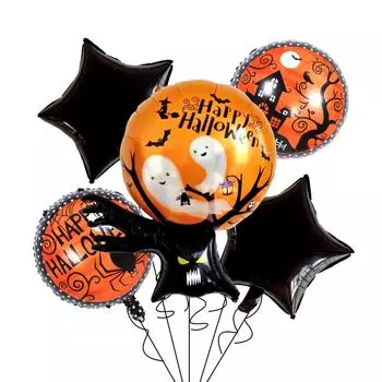 Halloween Balloons, Scene Decoration Party Balloons One Size