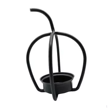 Halloween Candle Holder Metal Pumpkin Candlestick Desk Ornament Birthday Gift Home Decor Centerpiece