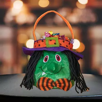 Halloween Candy Bag Decor Pouch Trick or Treat for Party Thanksgiving