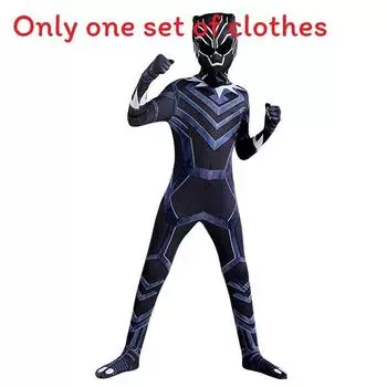 Halloween Cosplay Costume Venom Deadpool Tight Fitting Jumpsuit 100cm