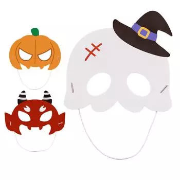 Halloween cute party creative mask role play pumpkin mask dance performance for home holiday party decoration оранжевый