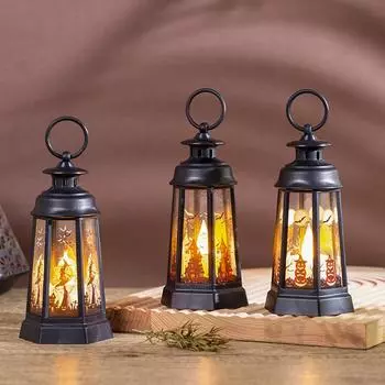 Украшение на Хэллоуин Фонарь из тыквы Фонарь для вечеринки Атмосфера Макет Реквизит Украшение стола Подвесной декоративный фонарь Pumpkin