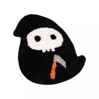 Halloween Faux Cashmere Flat Alternate Flocked Rug Living Room Bedroom Ambiance Decorative Bedside Rugs One Size