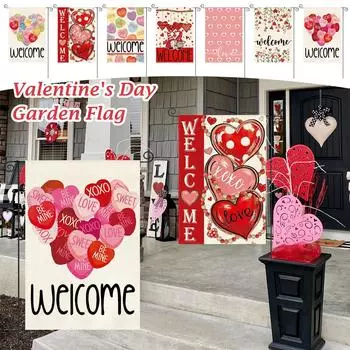 Halloween Garden Flag 11.8x17.7 Inch Vertical Double Sided Seasonal Yard Decoration For Outdoor Use One Size